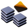 HiCycle2 Furniture Sliders for Carpet and Hardwood Floors, Adhesive Glides,