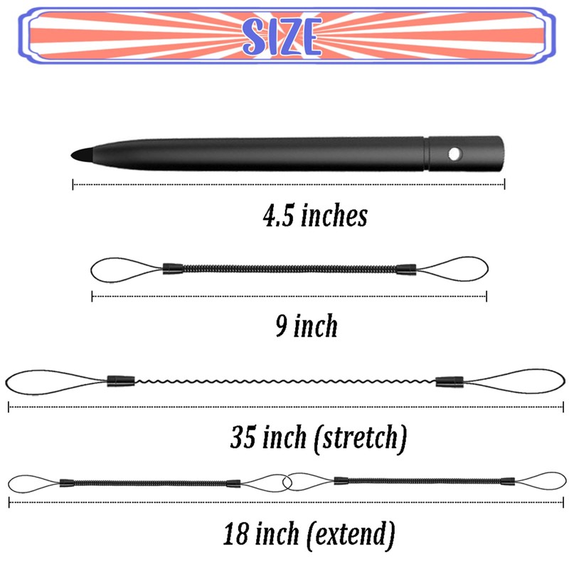 DOFFICE 4.5 Inch Colorful Replacement Pens for Doodle Board, LCD