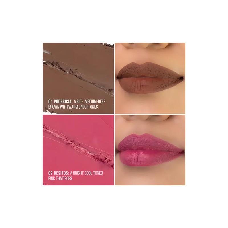 Set Labial Indeleble Mate Italia Deluxe Locked In Place 8pzs