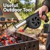 Portable Hand Blower for BBQ & Fireplace – Stainless Steel