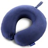 Fabuday Travel Pillow Memory Foam - Head Neck Support Airplane