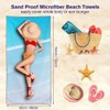 Violetpos Quick Drying and Lightweight Beach Towels, Beach Towel, Large,