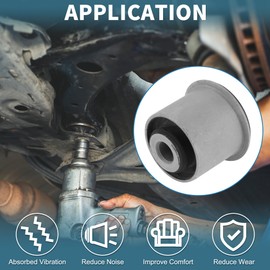 TUCKBOLD Honda Civic CRV 2001-2005 Trailing Arm Front Bushing No.52365S5A802 Rear Lower 1