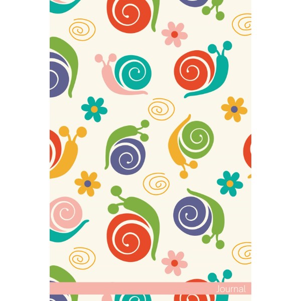 Journal: Snail Notebook Journal For Teens and Adults | 120