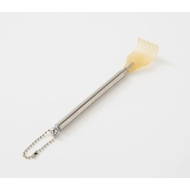 ASEANAO Itching and Scratching Without Seeking Help Magnetic Bead acupoint Massager Stainless Steel Retractable Scratch rake (00033)