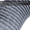 QANYEGN Air Ventilation Tube, Flexible Aluminum Ducting, Heavy Duty Puncture
