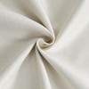 Ivory Full Blackout Pinch Pleat Curtain Panel 84 Inches Long