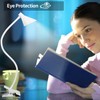 Qooltek LED Reading Lamp, Adjustable Clamp Lamp Bed, Clip Light