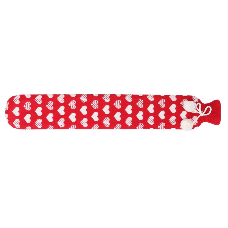 Hot Water Bottle Soft Rubber Knitting Sleeve Hot Water Bag