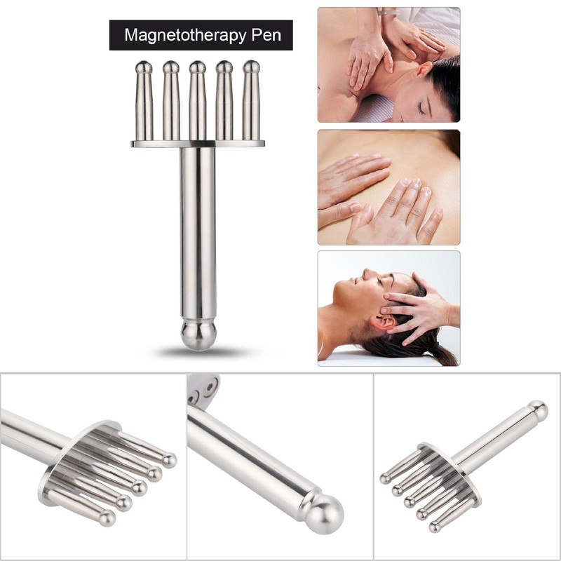 Lymphatic Acid Drainage Magnetotherapy Pen Magnetic Fork Meridian Points Massage