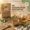 OmVeda Organic Sage Tea - Sage Leaves Cut and Natural