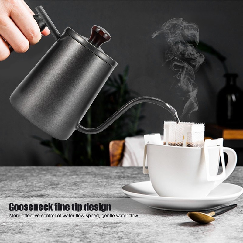 700ml Stainless Steel Pour Over Coffee Kettle Coffee Pot with