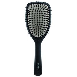 PARSA BEAUTY Keratin Care & Shine Hair Brush with Boar Bristles for Long, Neat Hair and Silky Shine