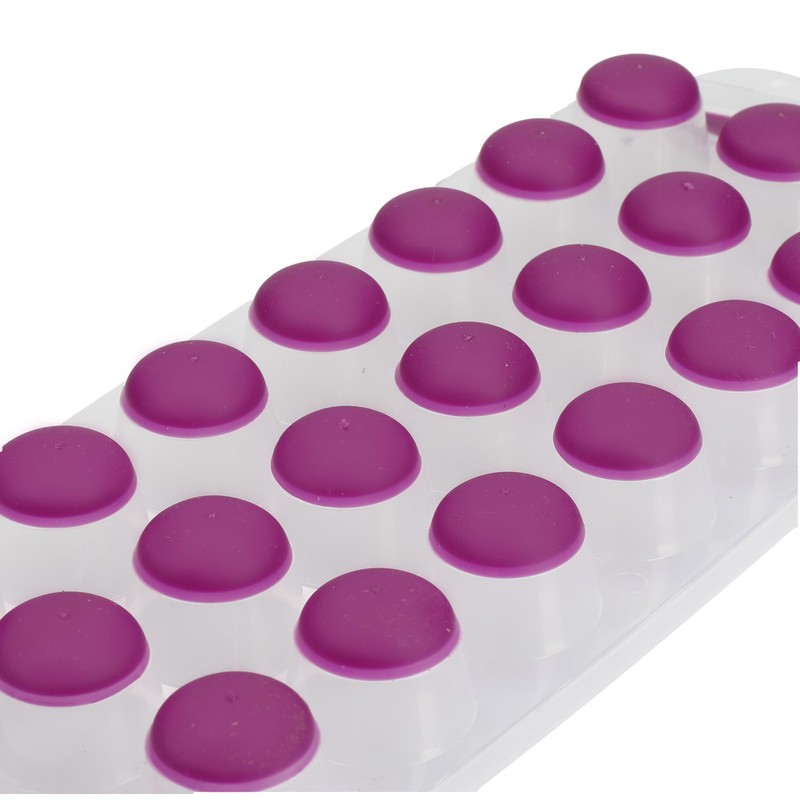 Colourworks Ice Cube Tray, Purple, 11.9 x 29.9 x 2.5
