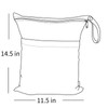 ALVABABY 2 bolsas de tela para pañales húmedos y secos,
