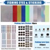 Unpainted Fishing Lures Making Kit,375pcs DIY Blank Crankbaits Minnow Hard