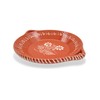 Portuguese Pottery Terracotta Clay Skillet Dinner Plate - Set of