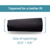 ProActive Therm-o-gel Hot or Cold Therapeutic Compression Sleeve for Injuries,
