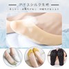 Caudblor Socks for Pumps, No Slip, 3 Pairs, Women's, Foot