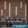 Art3d LED Recessed Lighting Kit - 6pcs Self-Adhesive White LED