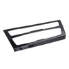 Air Conditioning Button Frame Carbon Fiber Texture Panel Trim Replacement
