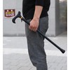 One touch senior cane senior citizen four feet old man cane
