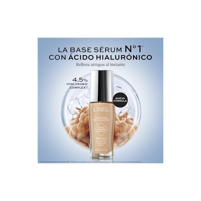 LBEL - Base serum con ácido hialurónico Solutions Pro-Hialuron 30ml