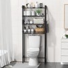 Hodonas Over Toilet Bathroom Organizer, 4-Tier Over The Toilet Storage