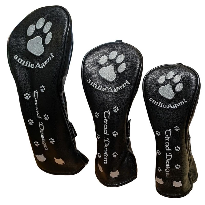 Golf sahc1741 Smile Agent Paw Embroidered Paw Series Driver Fairway