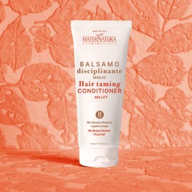 Maternatura, Disciplining Conditioner with Millet, Detangling for Dry, Curly and Damaged Hair, Organic Beauty Routine for Curly Hair, Made in Italy, 250 ml