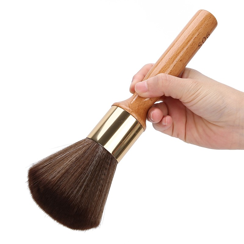 Broken Hair Sweep Long Handle Hairdressing Soft Broken Hair Cleaning