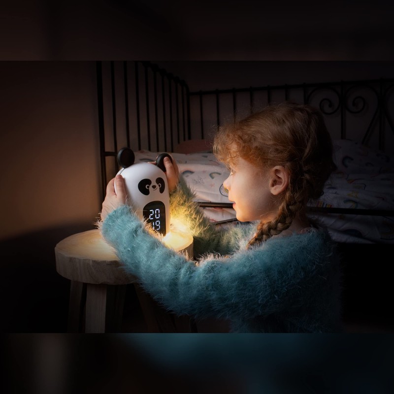 Bigben Hello Panda Children's Alarm Clock