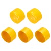 uxcell 5pcs Rubber End Caps 63mm(2.5 Inch) ID Vinyl PVC
