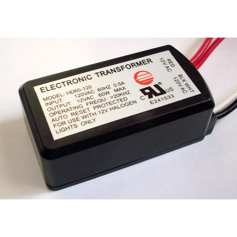 Amax Lighting 75 WATTS ELECTRONIC LOW VOLTAGE TRANSFORMER HD75-120