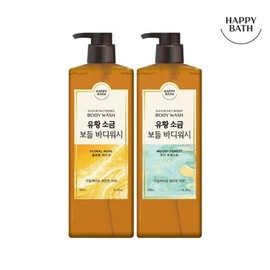 1+1 Sulfur Salt Soft Body Wash 600g 2 Packs / 1+1 유황 소금 보들 바디워시 600g 2입