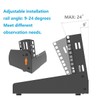 JINGCHENGMEI 4U Desktop Network Rack 19 inches Small Open Frame