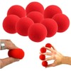 10Pcs Red Sponge Balls Soft Magic Tool Sponge Balls,Lightweight Mini