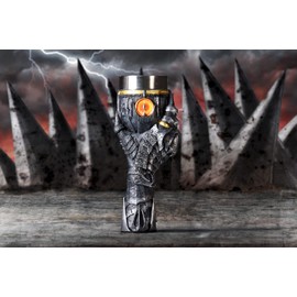 Nemesis Now Lord of the Rings - Vaso temático pintado a mano, coleccionable perfecto para fanáticos y entusiastas de LOTR - Sauron
