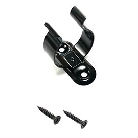 Frottee-Werkzeugklammern mit Rückenplatte, Karbonfederstahl, Durchmesser 28 mm, 6 Stück