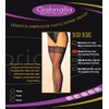 GABRIALLA 23-30 mmHg 2X-Large Black H-80 Sheer Thigh Highs Compression