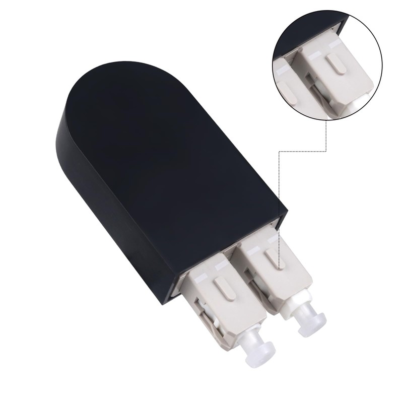 Xunsomten-1PC SC Fiber Optic Loopback Adapter Tester ​Multimode UPC SC