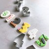 R&M 1-9 Number Cookie Cutters with Cut-Outs. 2.5” 9-Piece Gift