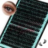 Lash Clusters Wispy 280PCS Eyelash Extension 80D Cluster Lashes Individual