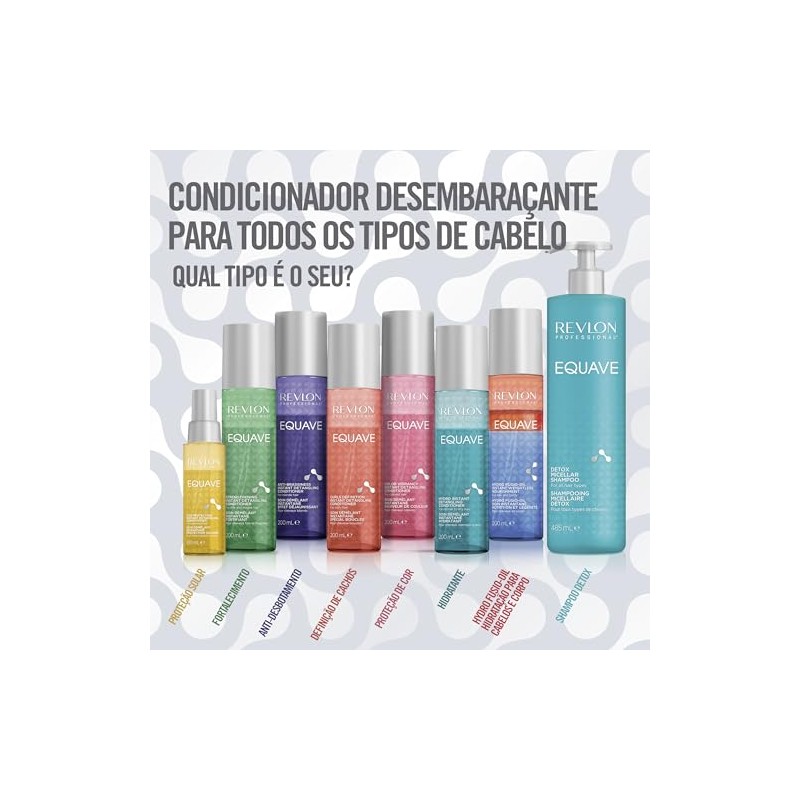 REVLON PROFESSIONAL EQUAVE ACONDICIONADOR BIFÁSICO SIN ACLARADO PARA CABELLO CON