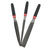 3pcs 3x118mm Flat Round File Needle File Set Grinding For