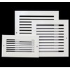 HVAC Premium 12"w X 4"h [Duct Opening] 1-Way Fixed Curved