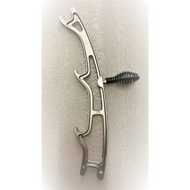 Gas & Charcoal BBQ Cast Aluminum Lid Prop with Spring Handle