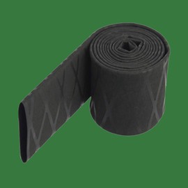 raseparter Black Heat Shrink Tubing Heat Shrinkable Tube for Fishing Rods Selfie Sticks