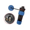 MiJunHD No Soldering Screw Crimping LD20 Rear Nut Aviation Connector,