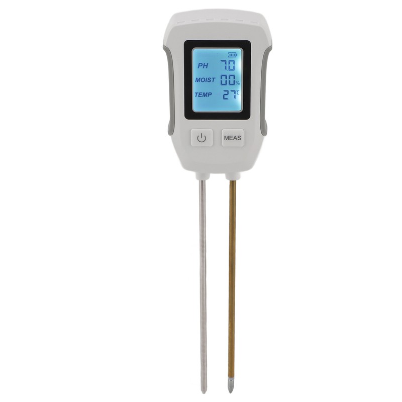 Soil Moisture Tester with Dual Probe Digital Display High Accuracy